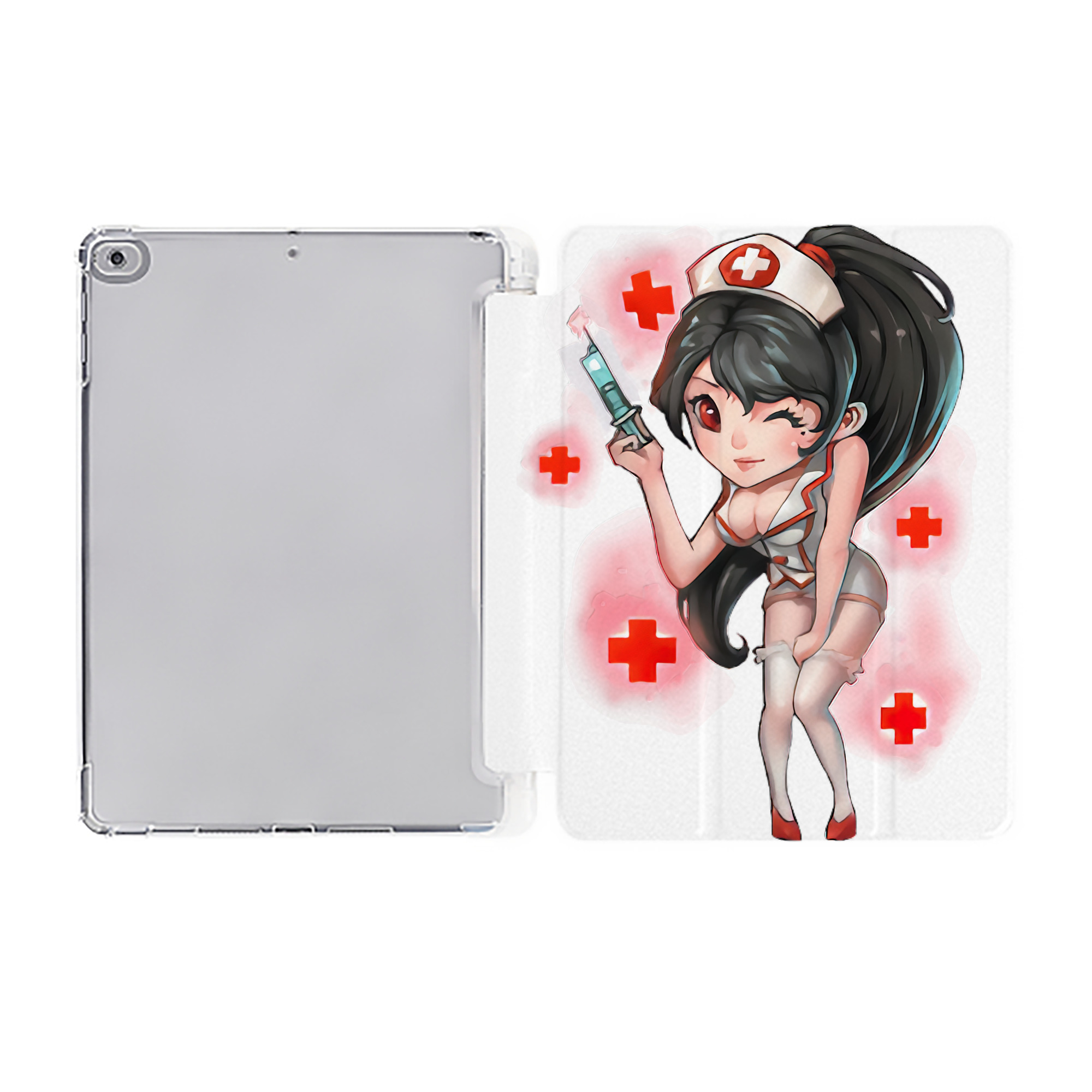（画像用） リーグ・オブ・レジェンド League of Legends LOL IPad ケース ペン収納付き 三つ折りスタンド PUレザー×シリコン 対応機種9.5/10.5/10.9インチ
